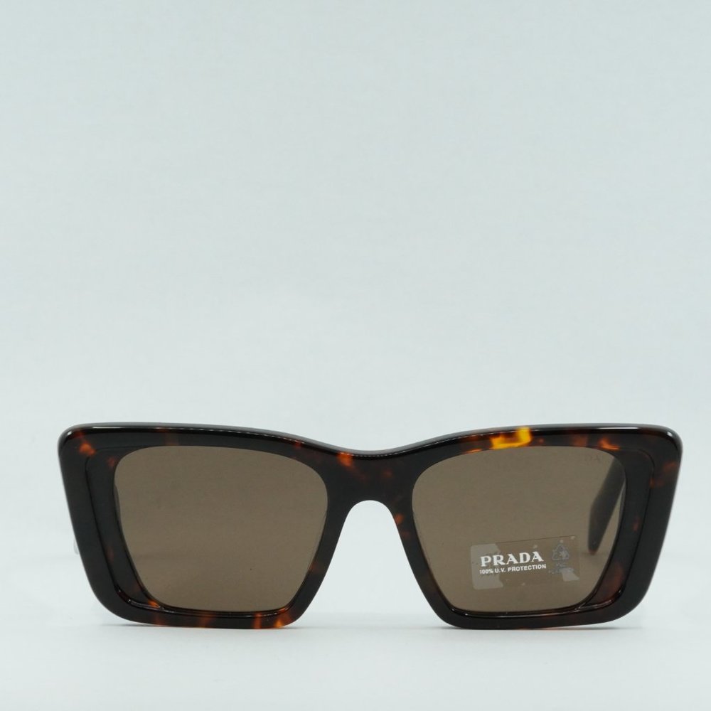 FINAL PRICE NEW PRADA PR08YS 01V8C1 HAVANA SUNGLASSES - Picture 4 of 12